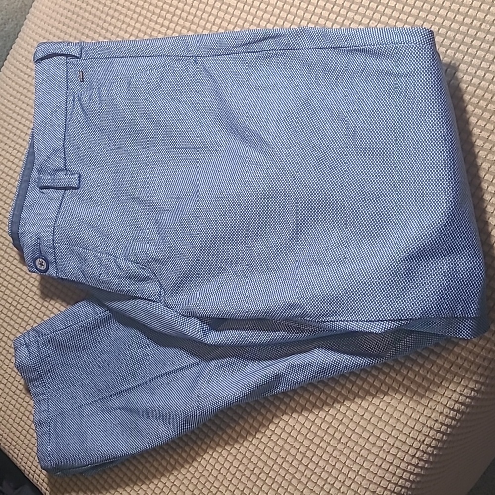 Louis Philippe Authentic Sports wear India Mens 36 tapered blue dress slacks